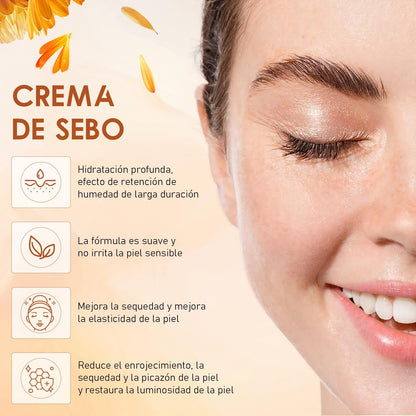 CREMA ORIGINAL DE SEBO DE RES Y MIEL